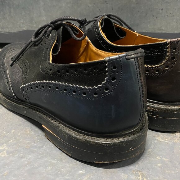 ENGINEERED GARMENTS x TRICKER'S GIBSON Multicolor Multi Leather Derby Shoes - Picture 12 of 12